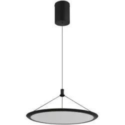 Globo Lighting Hängeleuchte   ¦ schwarz ¦ Maße (cm): H: 150  Ø: 50.8