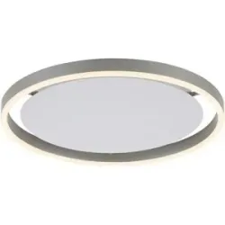 Paul Neuhaus Deckenleuchte   ¦ silber ¦ Maße (cm): B: 40 H: 6 T: 40.0