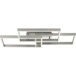 Paul Neuhaus Deckenleuchte   ¦ silber ¦ Maße (cm): B: 82 H: 15 T: 50.0