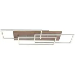 Paul Neuhaus Deckenleuchte   ¦ holzfarben ¦ Maße (cm): B: 82 H: 9 T: 50.0