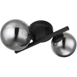 Globo Lighting Deckenleuchte  Riha ¦ schwarz ¦ Maße (cm): B: 24 H: 12,5 T: 25.0