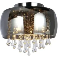 Globo Lighting Deckenleuchte   ¦ silber ¦ Maße (cm): B: 35 H: 28 T: 35.0