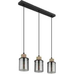 Globo Lighting Pendelleuchte   ¦ schwarz ¦ Maße (cm): B: 55 H: 120 T: 10.0