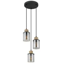 Globo Lighting Pendelleuchte   ¦ schwarz ¦ Maße (cm): B: 27 H: 120 T: 27.0