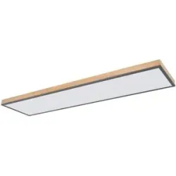 Globo Lighting Deckenleuchte   ¦ grau ¦ Maße (cm): B: 120 H: 6,5 T: 30.0