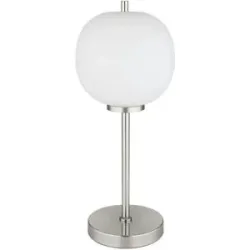Globo Lighting Tischleuchte   ¦ silber ¦ Maße (cm): B: 18,5 H: 45 T: 18.5