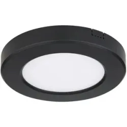 Globo Lighting Deckenleuchte   ¦ schwarz ¦ Maße (cm): B: 12,6 H: 1,8 T: 12.6