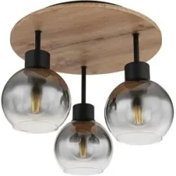 Globo Lighting Deckenleuchte   ¦ schwarz ¦ Maße (cm): B: 38 H: 30 T: 38.0