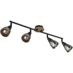 Globo Lighting Deckenstrahler   ¦ schwarz ¦ Maße (cm): B: 60 H: 19 T: 10.0