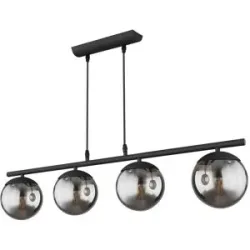 Globo Lighting Pendelleuchte   ¦ schwarz ¦ Maße (cm): B: 90 H: 120 T: 15.0