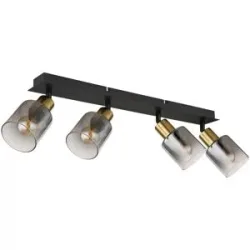 Globo Lighting Deckenstrahler   ¦ schwarz ¦ Maße (cm): B: 55 H: 18 T: 8.0