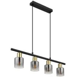 Globo Lighting Pendelleuchte   ¦ schwarz ¦ Maße (cm): B: 65 H: 120 T: 8.0