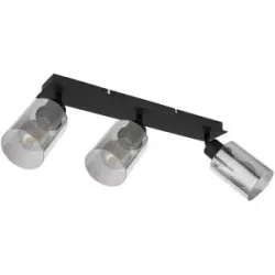 Globo Lighting Deckenstrahler   ¦ schwarz ¦ Maße (cm): B: 47 H: 21,5 T: 9.0