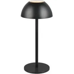 Höffner LED-Akkuleuchte   ¦ schwarz ¦ Maße (cm): B: 13 H: 30 T: 13.0