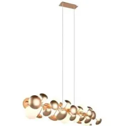 Trio Pendelleuchte  Select-Bubble ¦ gold ¦ Maße (cm): B: 100 H: 150 T: 22.0