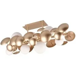 Trio Deckenleuchte  Select-Bubble ¦ gold ¦ Maße (cm): B: 76 H: 33,5 T: 22.0