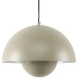 KHG Pendelleuchte   ¦ beige ¦ Maße (cm): H: 150  Ø: 30