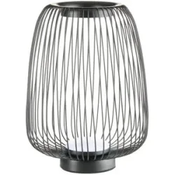 KHG LED-Tischleuchte   ¦ schwarz ¦ Maße (cm): H: 34  Ø: 26