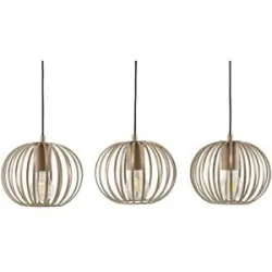 KHG Pendelleuchte   ¦ beige ¦ Maße (cm): B: 66 H: 150 T: 20.0