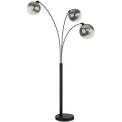 Globo Lighting Stehleuchte   ¦ schwarz ¦ Maße (cm): B: 105 H: 200