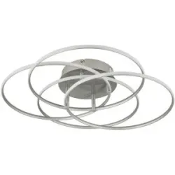 Globo Lighting Deckenleuchte   ¦ silber Ø: 51.5