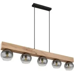 Globo Lighting Pendelleuchte   ¦ schwarz ¦ Maße (cm): B: 115 H: 120
