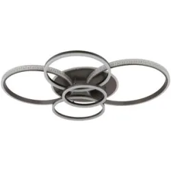 Globo Lighting Deckenleuchte   ¦ schwarz ¦ Maße (cm): B: 110 H: 11,5