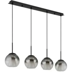 Globo Lighting Pendelleuchte   ¦ schwarz ¦ Maße (cm): B: 100 H: 120