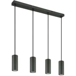 Globo Lighting Pendelleuchte   ¦ grau ¦ Maße (cm): B: 61 H: 120