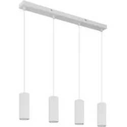 Globo Lighting Pendelleuchte   ¦ weiß ¦ Maße (cm): B: 61 H: 120