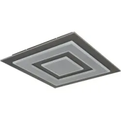Globo Lighting Deckenleuchte   ¦ schwarz ¦ Maße (cm): B: 48 H: 5,2