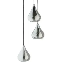Jette Home Pendelleuchte   ¦ grau ¦ Maße (cm): H: 150  Ø: 30