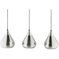 Jette Home Pendelleuchte   ¦ grau ¦ Maße (cm): B: 80 H: 150 T: 20.0