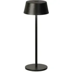 Fischer-Honsel Tischleuchte   ¦ schwarz ¦ Maße (cm): B: 11 H: 30