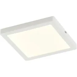 Höffner LED-Panel weiß matt eckig`klein`   ¦ weiß ¦ Maße (cm): B: 22
