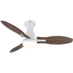 Globo Lighting Deckenventilator   ¦ weiß ¦ Maße (cm): H: 32,5  Ø: 107