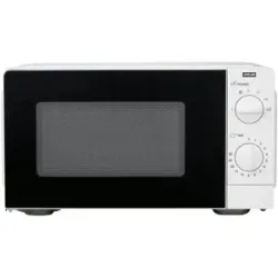 LevelOne Mikrowelle  MW-20.3 WE ¦ weiß ¦ Metall,Kunststoff,Glas ¦ Maße (cm): B: