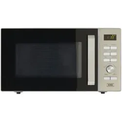 KHG Mikrowelle  MW-30HS ¦ silber ¦ Kunststoff,Metall,Glas ¦ Maße (cm): B: 53,9