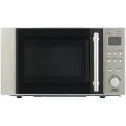KHG Mikrowelle  MW-20.1GS ¦ silber ¦ Glas,Metall,Kunststoff ¦ Maße (cm): B: 45,2