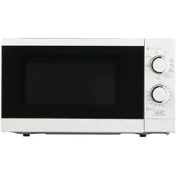 KHG Mikrowelle  MW-20.1GW ¦ weiß ¦ Kunststoff,Metall,Glas ¦ Maße (cm): B: 45,2
