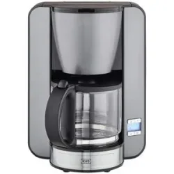 KHG Kaffeeautomat  KA-124 (GE) ¦ grau ¦ Kunststoff,Glas,Metall,Edelstahl ¦ Maße