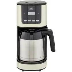 KHG Thermo-Kaffeeautomat  TKA-182 (CE) ¦ creme ¦ Edelstahl,Kunststoff,Metall ¦