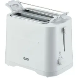 LevelOne Toaster  TO-702W ¦ weiß ¦ Kunststoff,Metall ¦ Maße (cm): B: 23,3 H: