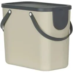 Rotho Müllsystem  Albula ¦ braun ¦ Kunststoff ¦ Maße (cm): B: 40 H: 34 T: 23.5