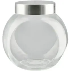 KHG Aufbewahrungsglas   ¦ transparent/klar ¦ Glas ¦ Maße (cm): H: 16  Ø: 16