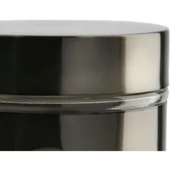 for friends Aufbewahrungsdose   ¦ grau ¦ Glas,Edelstahl ¦ Maße (cm): H: 22,5  Ø: