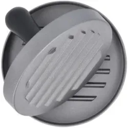 KHG Burgerpresse   ¦ silber ¦ Aluminium ¦ Maße (cm): H: 7,5  Ø: 12