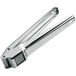Gefu Knoblauchpresse  AGLIO ¦ silber ¦ Edelstahl ¦ Maße (cm): B: 2,8 H: 4,9