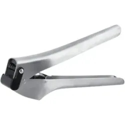Meisterkoch Knoblauchpresse  OPTIMUS ¦ silber ¦ Edelstahl,Kunststoff ¦ Maße