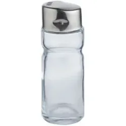 Höffner Gewürzstreuer   ¦ Glas,Edelstahl ¦ Maße (cm): H: 9  Ø: 3.3